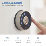 Cerradura Electrónica tipo cerrojo Excel 323 módulo exterior y módulo interior.