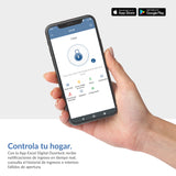 Celular con aplicación Excel Digital Doorlock para Cerradura WiFi Excel 324.