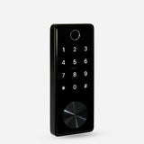 Cerradura Digital EXC-325 tipo cerrojo con WiFi, Bluetooth, Huella Digital, Contraseña Numérica, Tarjeta RFID y Llave Mecánica. Módulo externo.