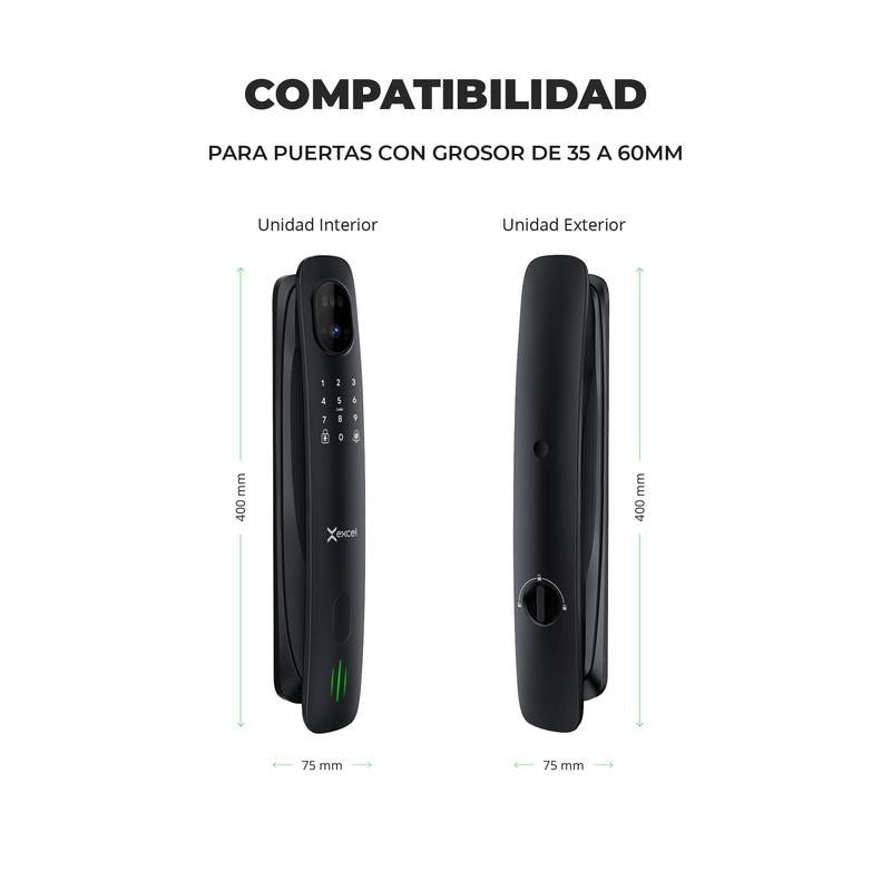 Cerradura inteligente Excel EXC-SP820