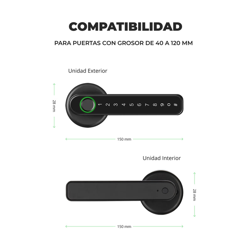 Cerradura inteligente Excel EXC-SH100