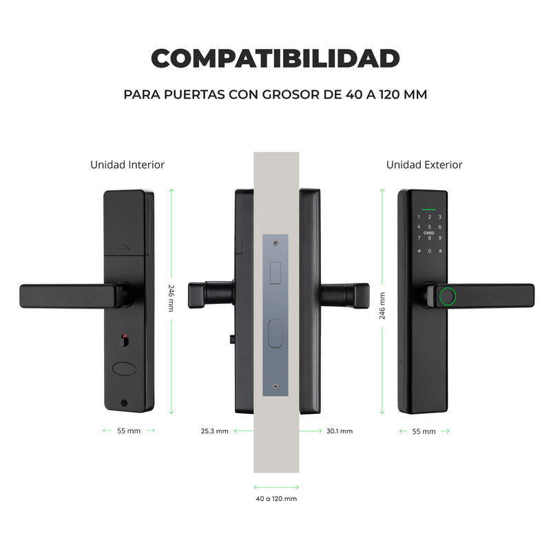 Cerradura inteligente Excel EXC-SL210